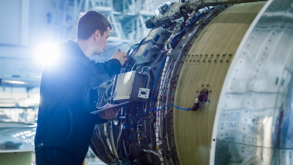 Document and Part Number Management boy fixing an airplane