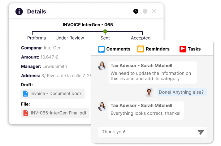 Give access to your accountant