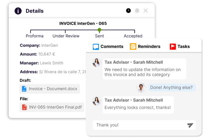 Give access to your accountant
