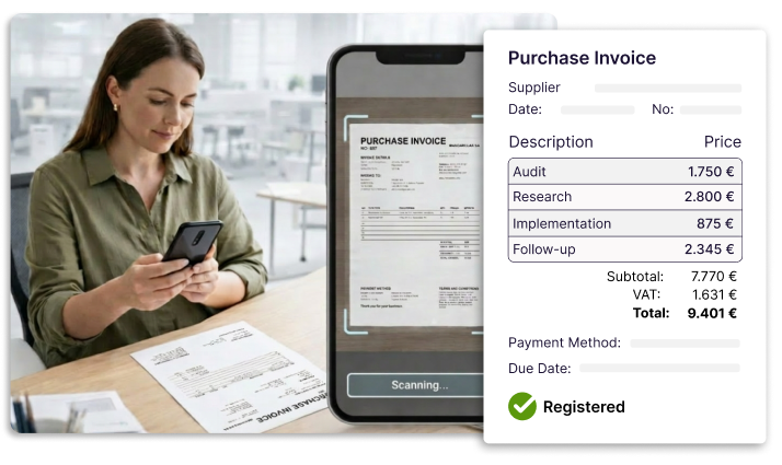 Let AI process your invoices for you