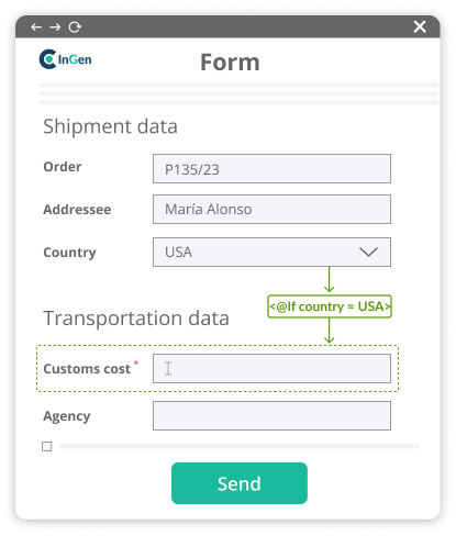 Reduce errors with a Smart Form