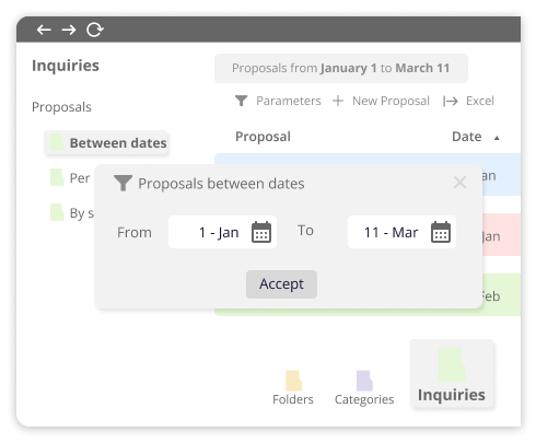 User-defined queries