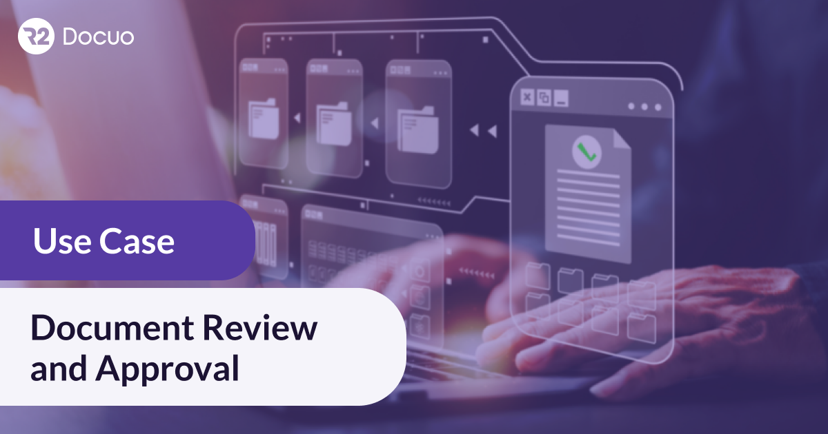 Use case: document review and approval