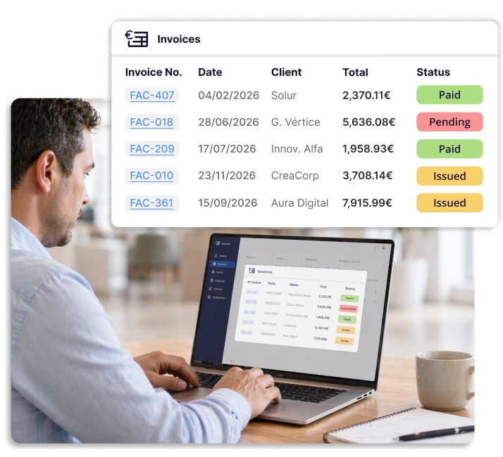 Manage collections and payments