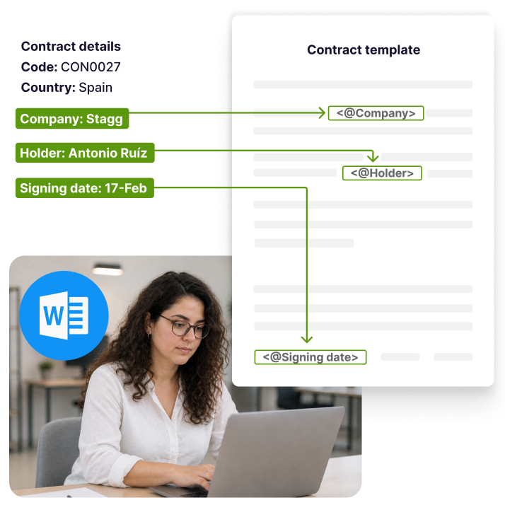 Create your contracts automatically