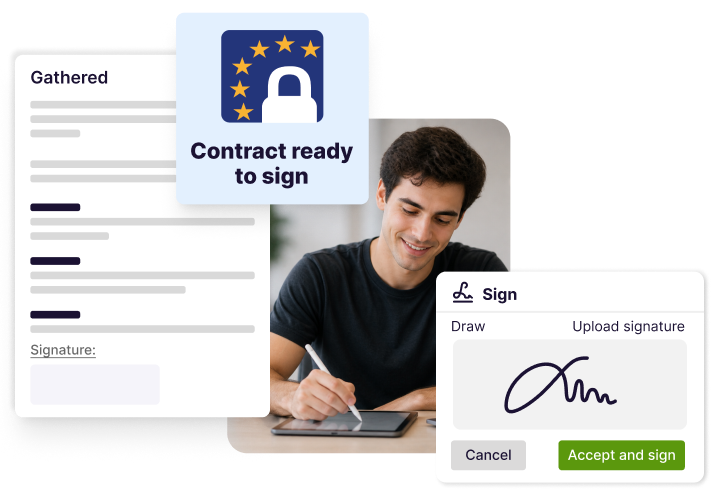 Sign your contracts online