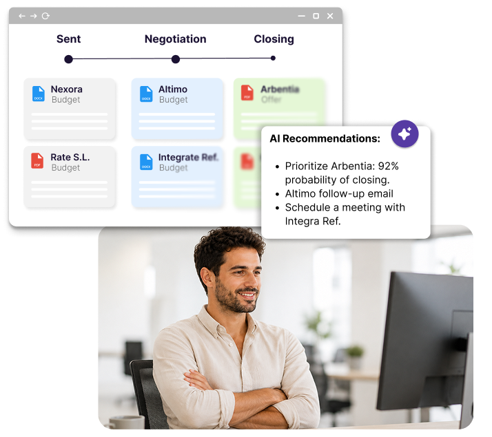 AI-powered sales tracking