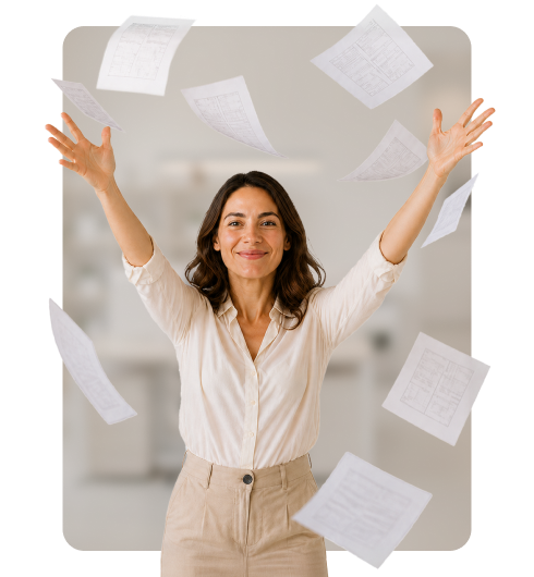 The paperwork you're used to, without the usual chaos