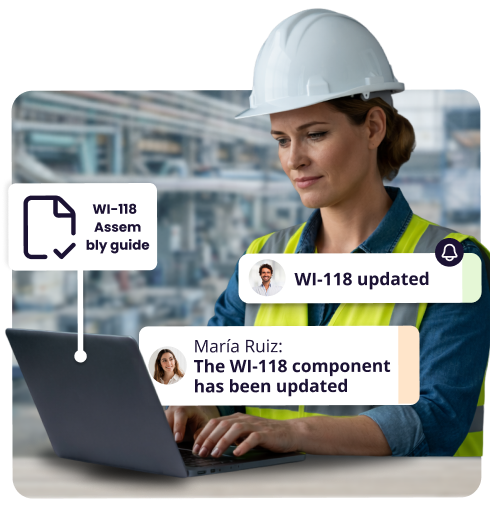 Document Management for Engineering Component Manufacturing