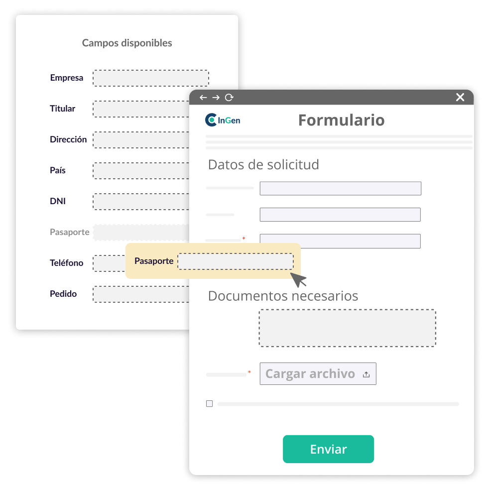 Crea fácilmente Formularios Online 100% personalizados