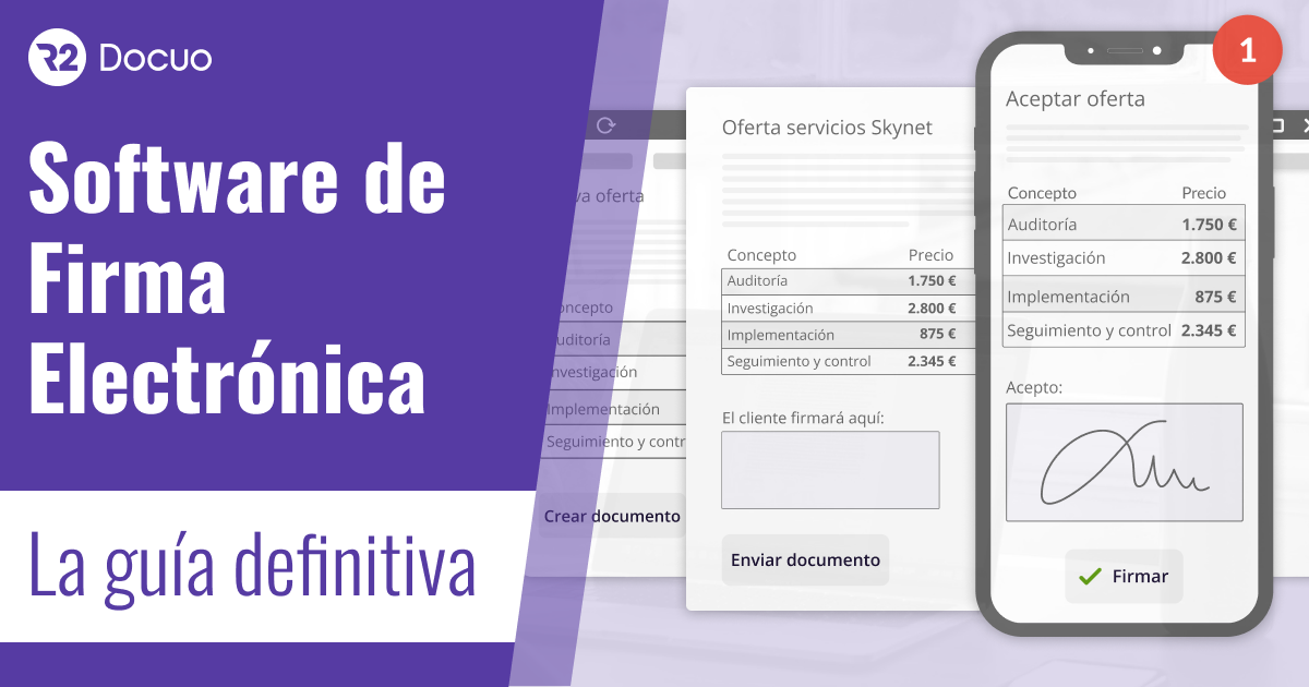 Software de firma electrónica guía definitiva