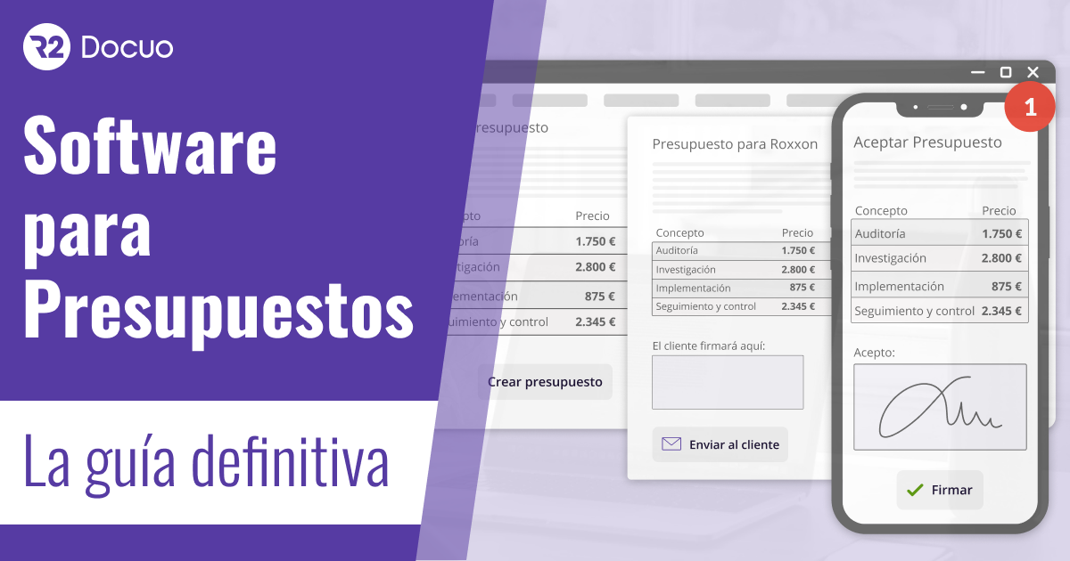 software para presupuestos