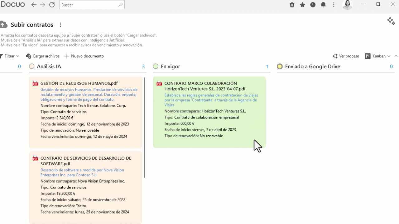Google DRIVE que pasa en docuo diciembre 2025