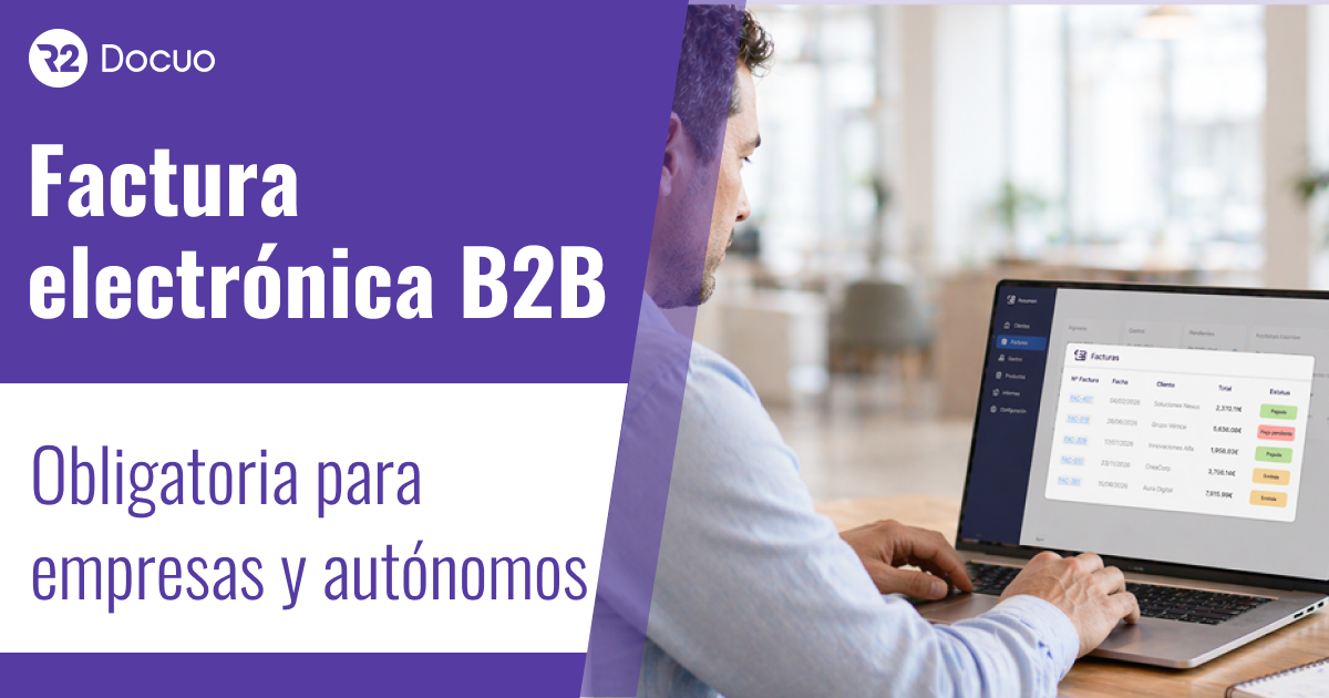 Factura electrónica B2B