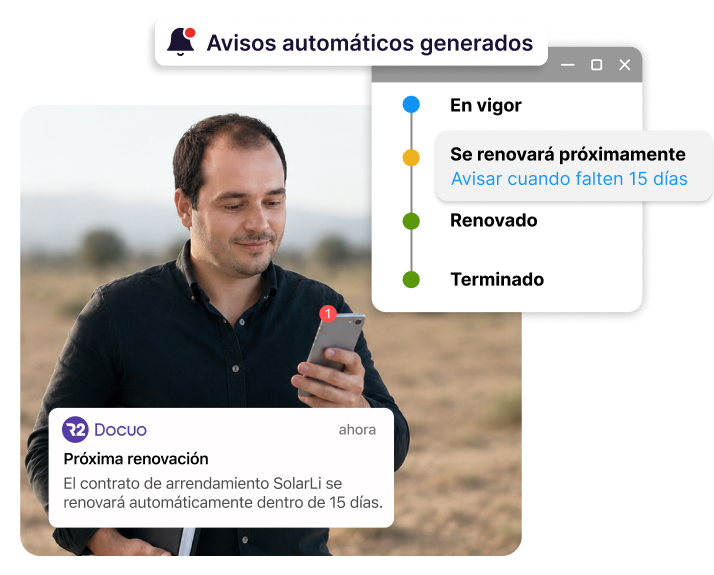 Automatiza renovaciones y vencimientos