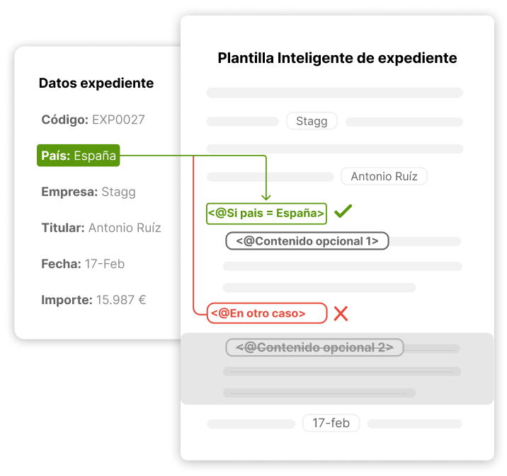 Creación automática de documentos 