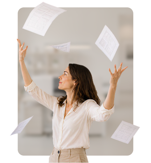 El papeleo de siempre, sin el caos de siempre