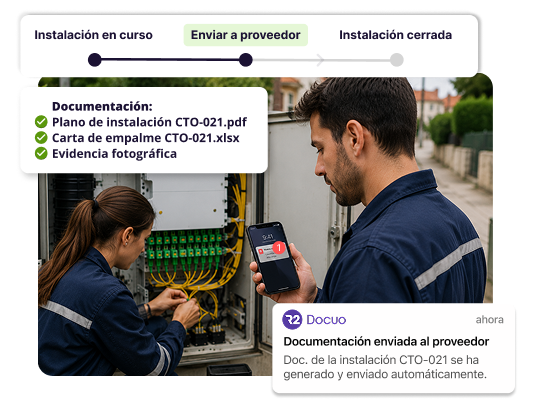Reporting y certificación del despliegue