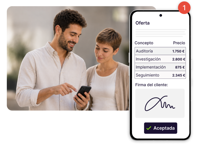 Aceptación online