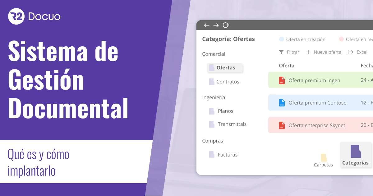 Portada: Sistema de Gestión Documental, qué es y cómo implantarlo