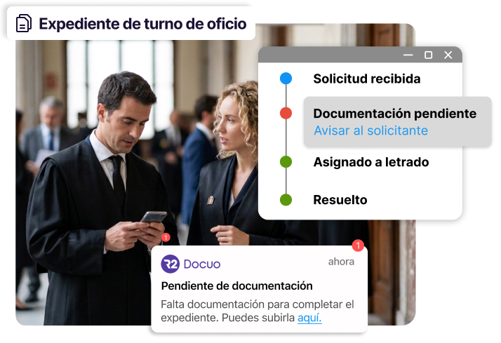 Gestión de expedientes