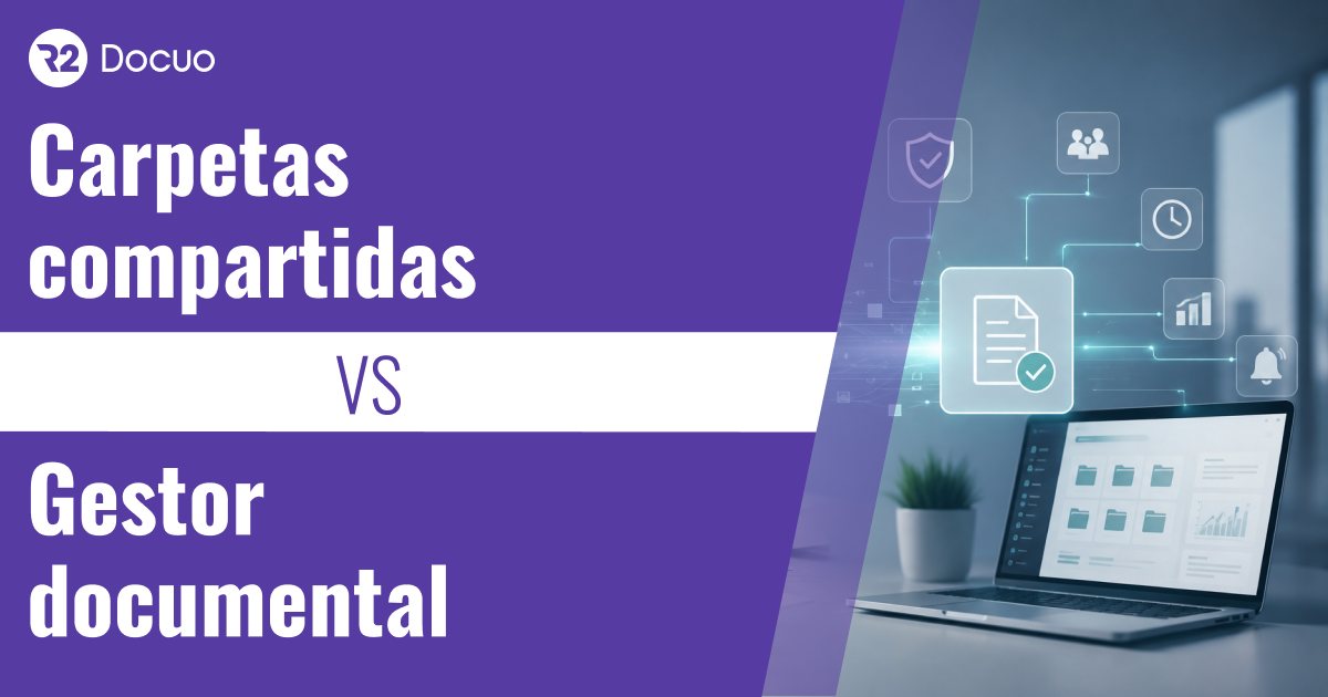 gestor documental vs carpetas compartidas