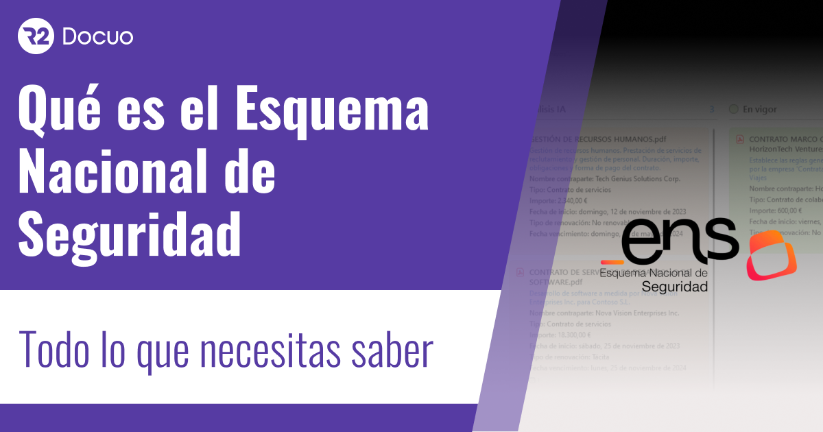 Esquema Nacional de Seguridad ENS